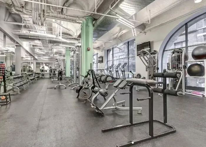 Sleep 14 Downtown, Vintage 5bd-2ba Gym & Patio Chicago